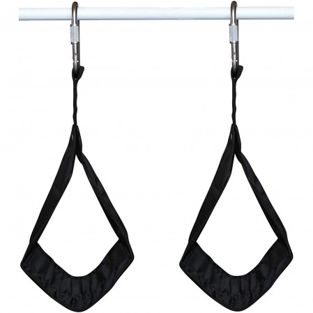 Fitness Ab Straps 1Pair Gym Hanging Sling Straps for Pull Up Abdominal Training strap