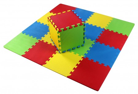 Kid’s Puzzle Exercise Play Mat with EVA Foam Interlocking Tiles