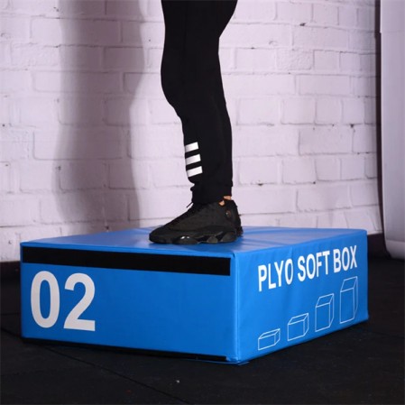 Wholesale 4-in-1 PVC foam soft Plyo Box Set for Jump Training