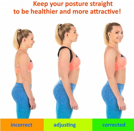 Adjustable Posture Corrector for Men and Women Posture Correction and Lumbar Support,Posture Correction Back Brace