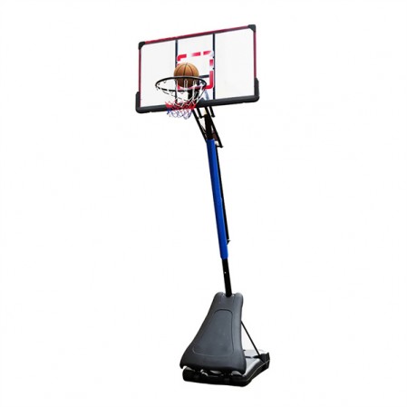 10 foot acrylic backboard adjustable basketball hoop stand for sale