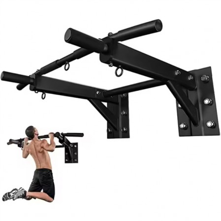 Factory Price Chin Up Bar Gym Horizontal Bar Wall Mounted Pull Up Bar