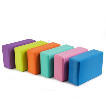 Supportive Latex-Free EVA Foam Soft Non-Slip Surface Yoga blocks