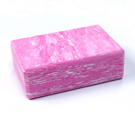 OEM Non Slip Camouflage Marble EVAFoam Yoga Block For Body Shaping Training