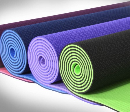 Eco-firendly non-slip TPE yoga mat supplier,Exercise & Fitness mat for yoga and pilates