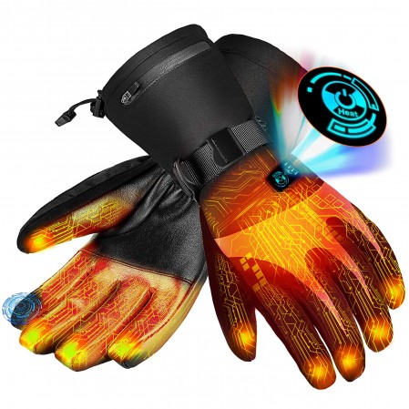 winter anti battery usb electric heating gloves 7.4V 5-Level Heated Gloves for motorcycle bike Workout Sport