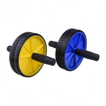 AB 18 ” double wheel two round abdominal roller