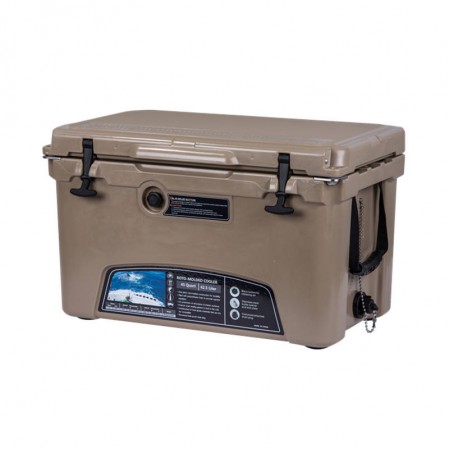 Rotomolded hard cooler box ice chest cooler