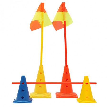 Speed Agility training equipment set hurdles rings ladder agility cones