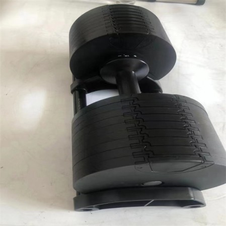 Wholesale black adjustable weights dumbbell set 40kg dumbbells rack