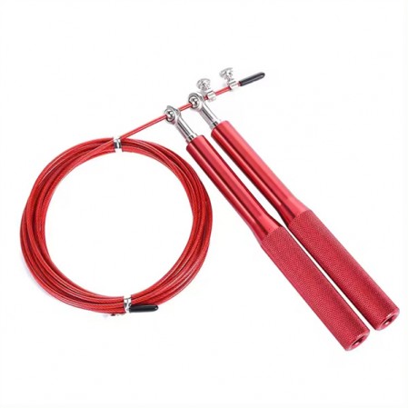 Fast Speed Jump Rope Aluminum Handle Steel Wire Skipping Rope