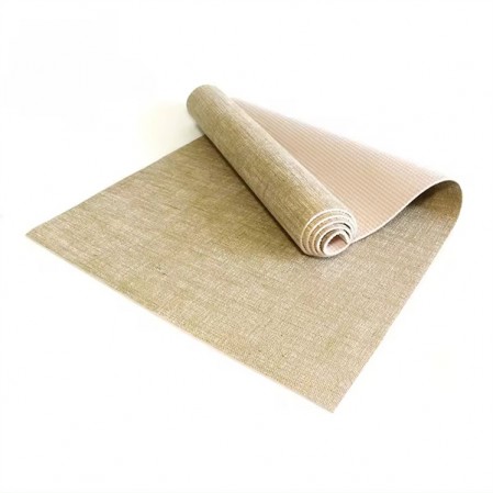 2024 New Premium Wild Hemp Gray 6mm 12 mm Jute Yoga Mat