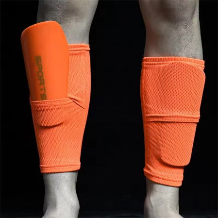 Lightweight Shin Pads Holder Football Shin Guards with Calf Sleeves