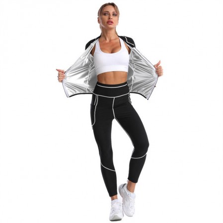 Speed Up Weight Loss Running Fitness Hot Sauna Sweat Sauna Suits