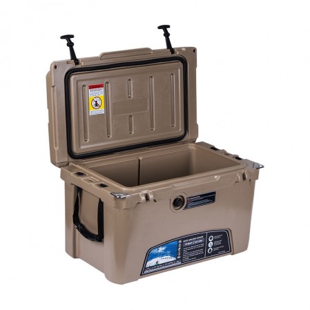 Rotomolded hard cooler box ice chest cooler