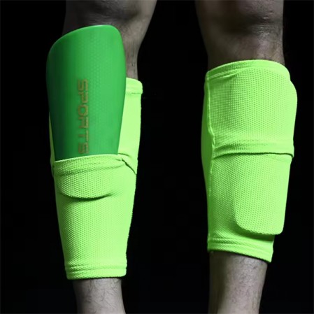 Lightweight Shin Pads Holder Football Shin Guards with Calf Sleeves