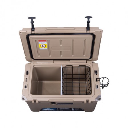 Rotomolded hard cooler box ice chest cooler