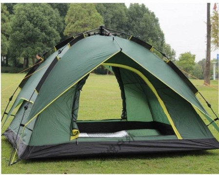 Pop Up Tents Double Layer Waterproof Camping Outdoor For Family