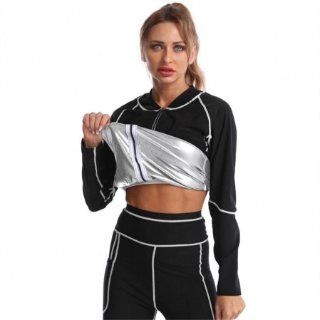 Speed Up Weight Loss Running Fitness Hot Sauna Sweat Sauna Suits