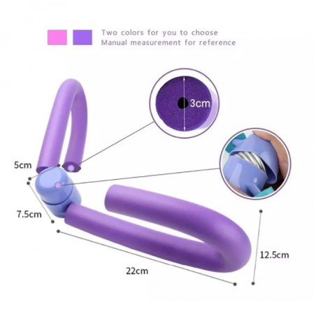 PVC Yoga Fitness Equipment Foam Toner Thigh Masters for Thigh Training