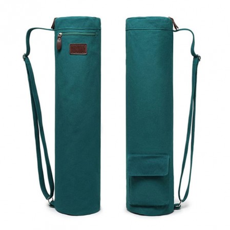 70×14cm Cotton Canvas Zipper Fashion Yoga Mat Bag with Strap and Zipper