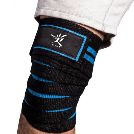 Knee Wraps (1 Pair)Knee Straps Elastic Knee and Elbow Support & Compression – for Weightlifting, Powerlifting, Fitness 200-499 Pairs