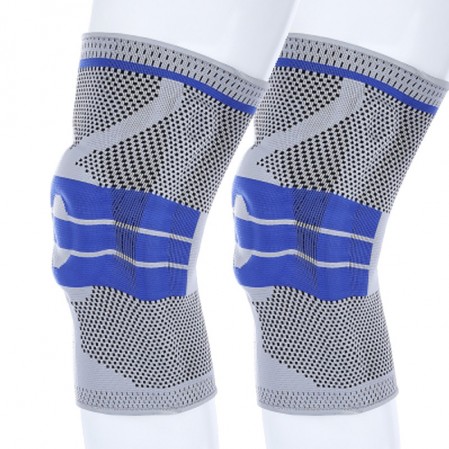 Anti-collision Compression Knee Brace Support Knitted Protective Elastic Breathable Knee Sleeve