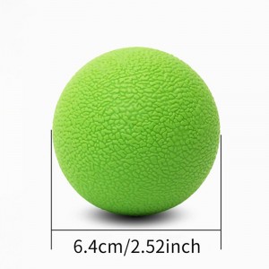 TPE Fitness Ball Peanut Body Massage Ball Lacross Ball