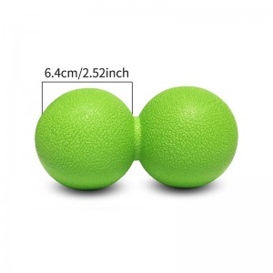 TPE Fitness Ball Peanut Body Massage Ball Lacross Ball