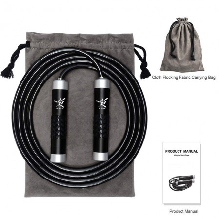 OEM custom Premium Heavy Jump Rope,Weighted Jump Rope,High-Speed Professional Skipping Rope