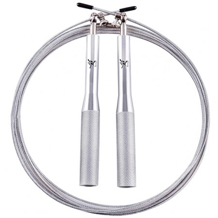 Jump Rope with Anti-Slip Aluminum Handles and PVC Coated Steel Wire