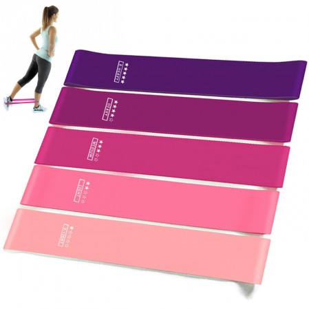 Custom Exercise Resistance Bands Set of 5 sizes