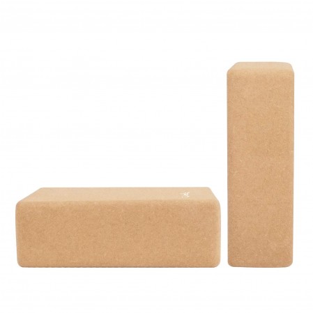 Natural & Eco-Friendly Cork Yoga Block to Support and Deepen Poses