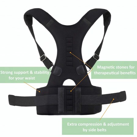 Adjustable Posture Corrector for Men and Women Posture Correction and Lumbar Support,Posture Correction Back Brace