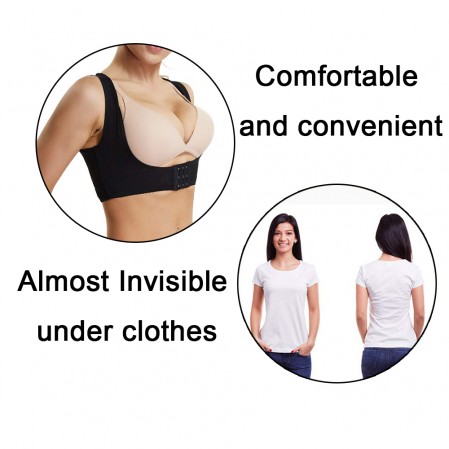 Cheap Home Fitness Back Support Bra for Women Posture Corrector Corset Bra Vest Prevent Humpback Plus Size