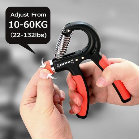 OEM Fitness Hand Grip Strengthener Adjustable Resistance Non-Slip Strengthen Exerciser Workout Trainer Wrist Forearm Gripper