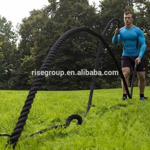 fitness undulation battle rope