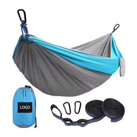 Breathable nylon parachute cloth outdoor camping hammock