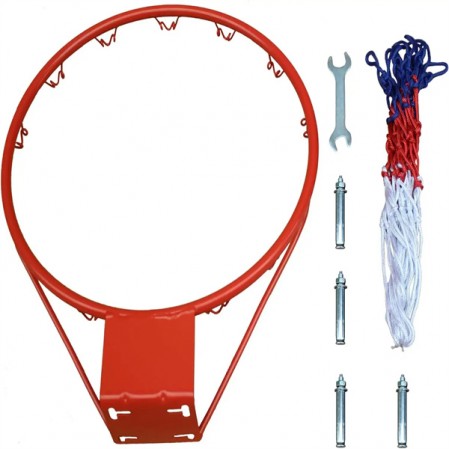 Outdoor 18″Wall Door Mounted Basketball Hoop All Weather Net