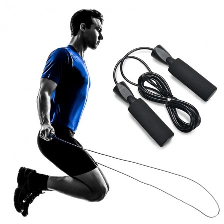 AB Wheel Roller Kit with Push Up Bar, Jump Rope and Knee Pad,Perfect Abdominal Core Carver Fitness Workout