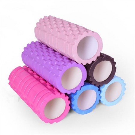 High density fitness massage column Customhollow yoga eva foam roller