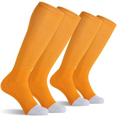 Custom Anti-Slip Sports Running Soccer Football Socks Knee High Socks For Youth and Men