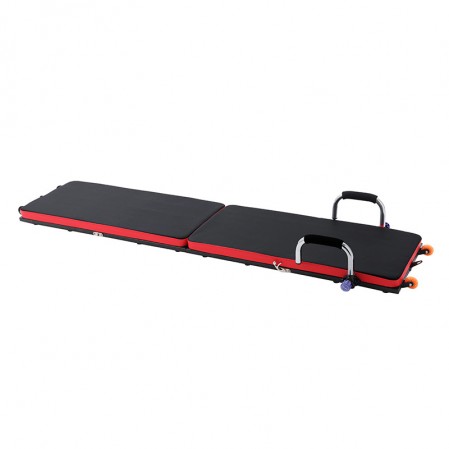 Multifunction Adjustable sit up board gym mat with resistance bands