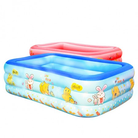 Inflatable Swimming Pool for Kids and Adults Family Size Blow Up Pool