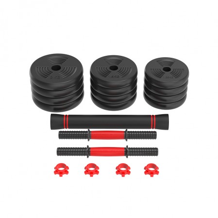 Adjustable Weight Dumbbells Set, barbell  Weights 2-in-1 Set