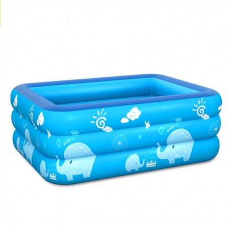 Inflatable Swimming Pool for Kids and Adults Family Size Blow Up Pool