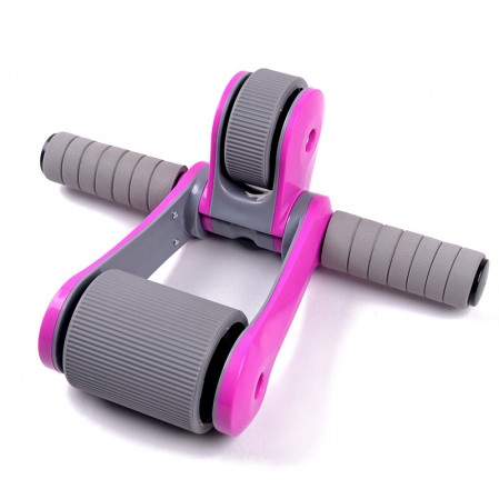 Foldable Abs Workout Kit with Knee Pad ab wheel roller