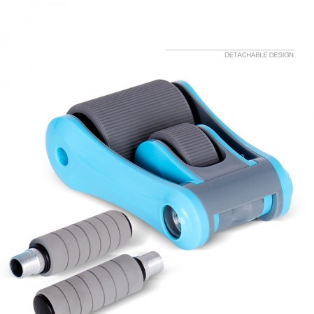 Foldable Abs Workout Kit with Knee Pad ab wheel roller