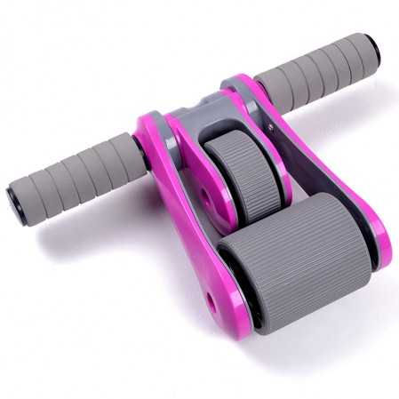 Foldable Abs Workout Kit with Knee Pad ab wheel roller