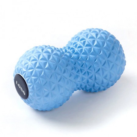 Custom Handheld Rubber Peanut Massage Ball for Foot Neck Hand Back Leg Massage